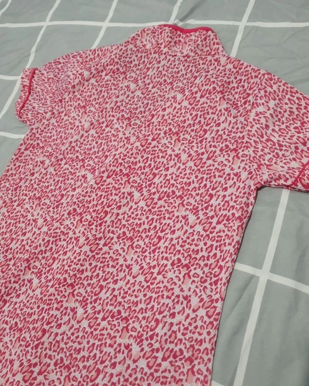 Camisola feminina oncinha rosa g - Foto 4
