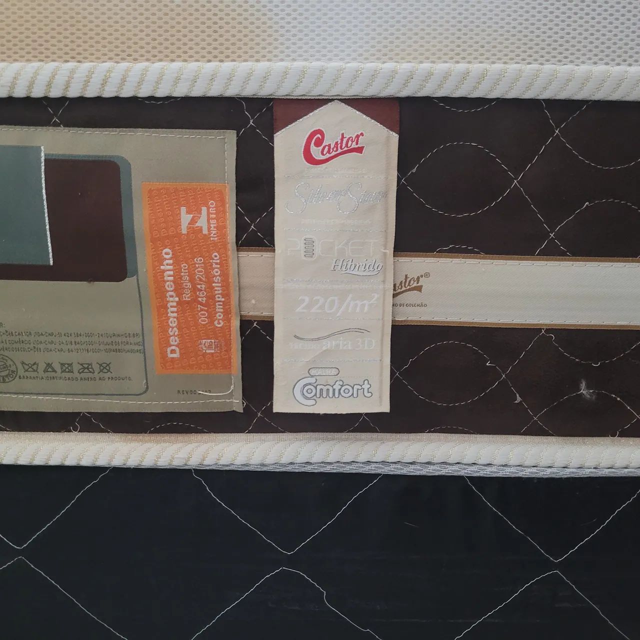 Cama de Casal - Colchão e Box - Foto 5