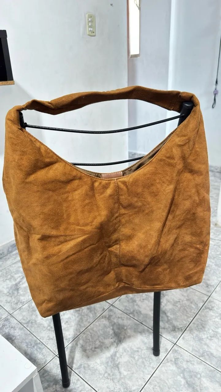 Bolsa de camurça  - Foto 4