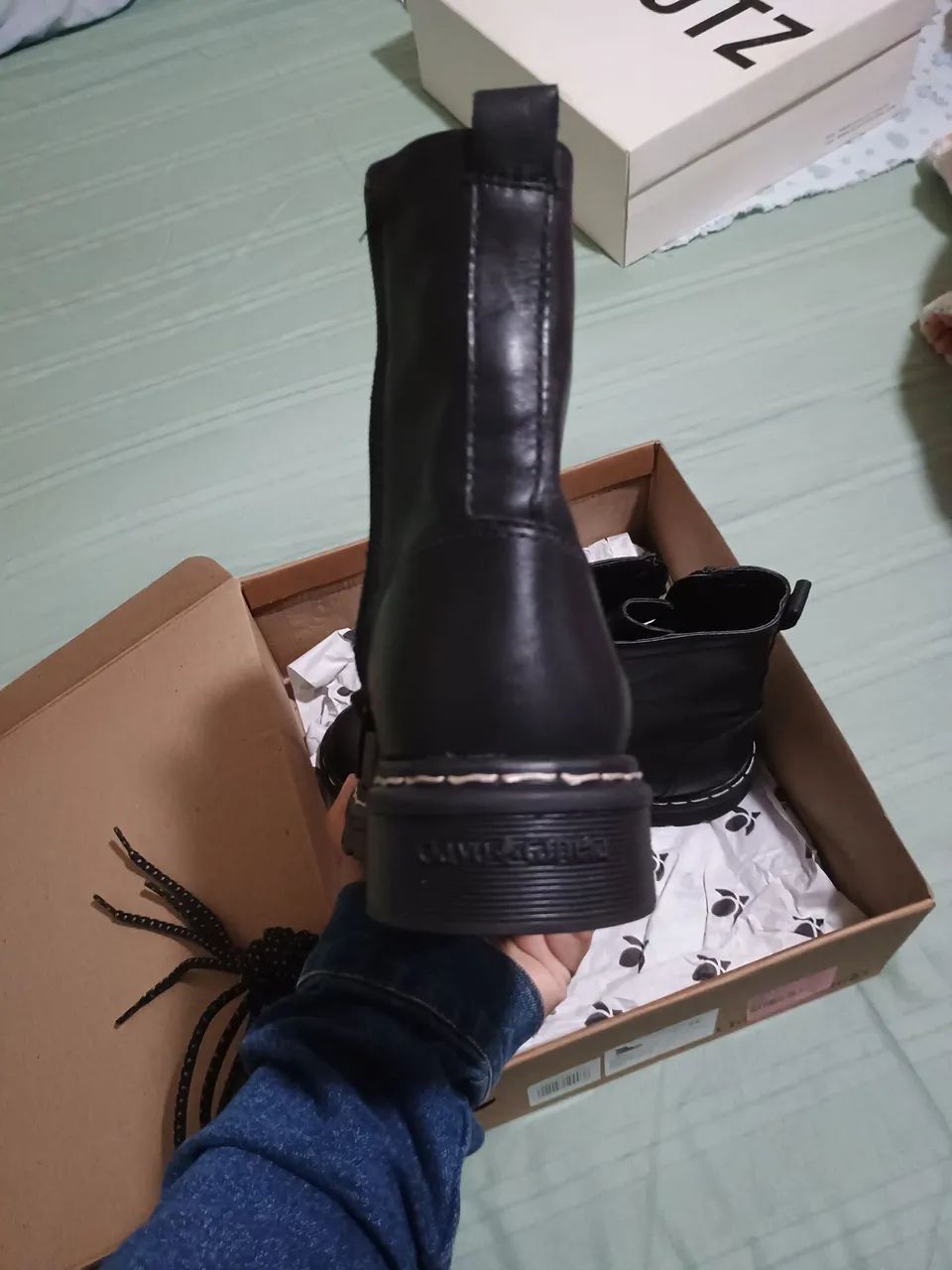 Coturno cravo e canela NOVO - Foto 4