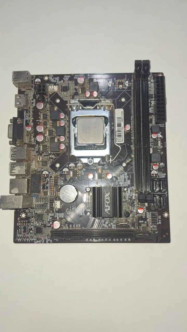 Kit: Placa-Mãe Afox/Foxconn 115xDBP + Processador Intel Core i5-2500K - Foto 3