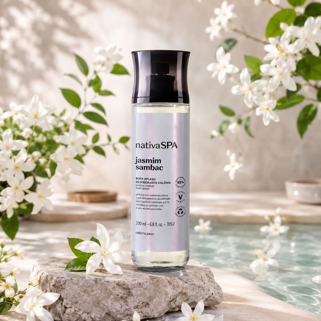 Body Splash Nativa Spa Jasmim Sambac - Foto 3