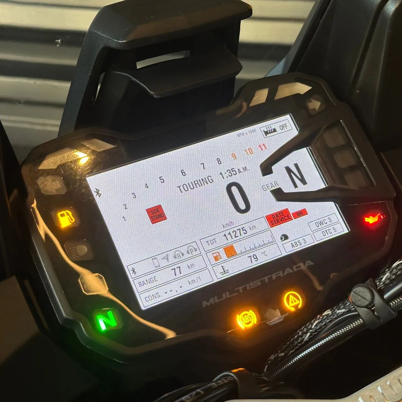 MULTISTRADA 1200 S 1200 S TOURING CINZA 2017/2017 - Foto 5