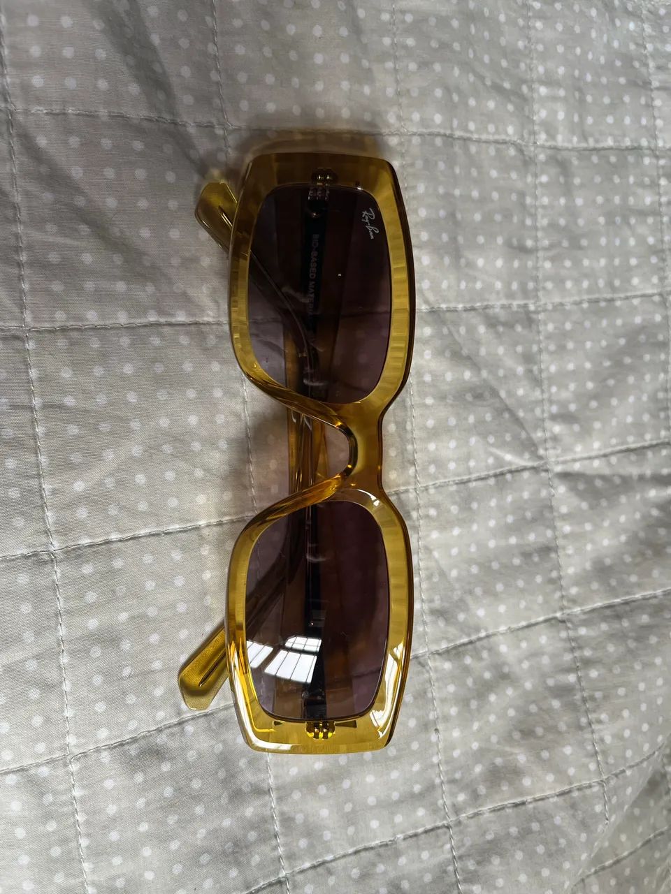 ÓCULOS RAY-BAN NOVO AMARELO - Foto 4