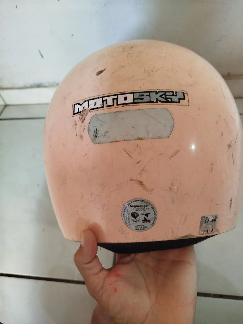 Capacete rosa  - Foto 4