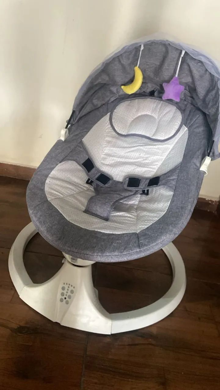 CADEIRA DE BALANÇO BEBE NOVA  - Foto 2