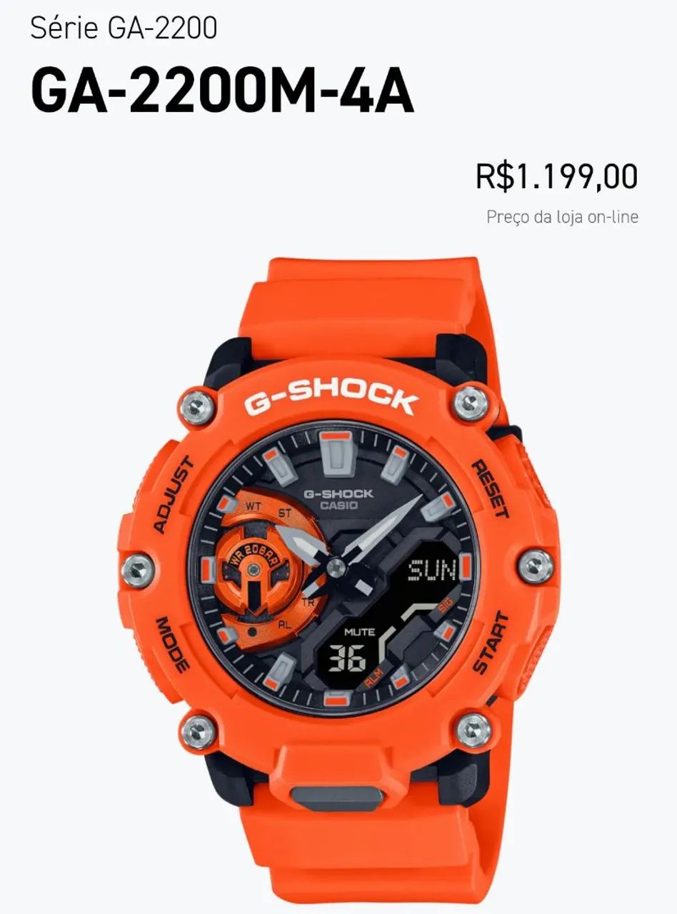 CASIO G SHOCK CARBON CORE GUARD ORIGINAL  - Foto 3