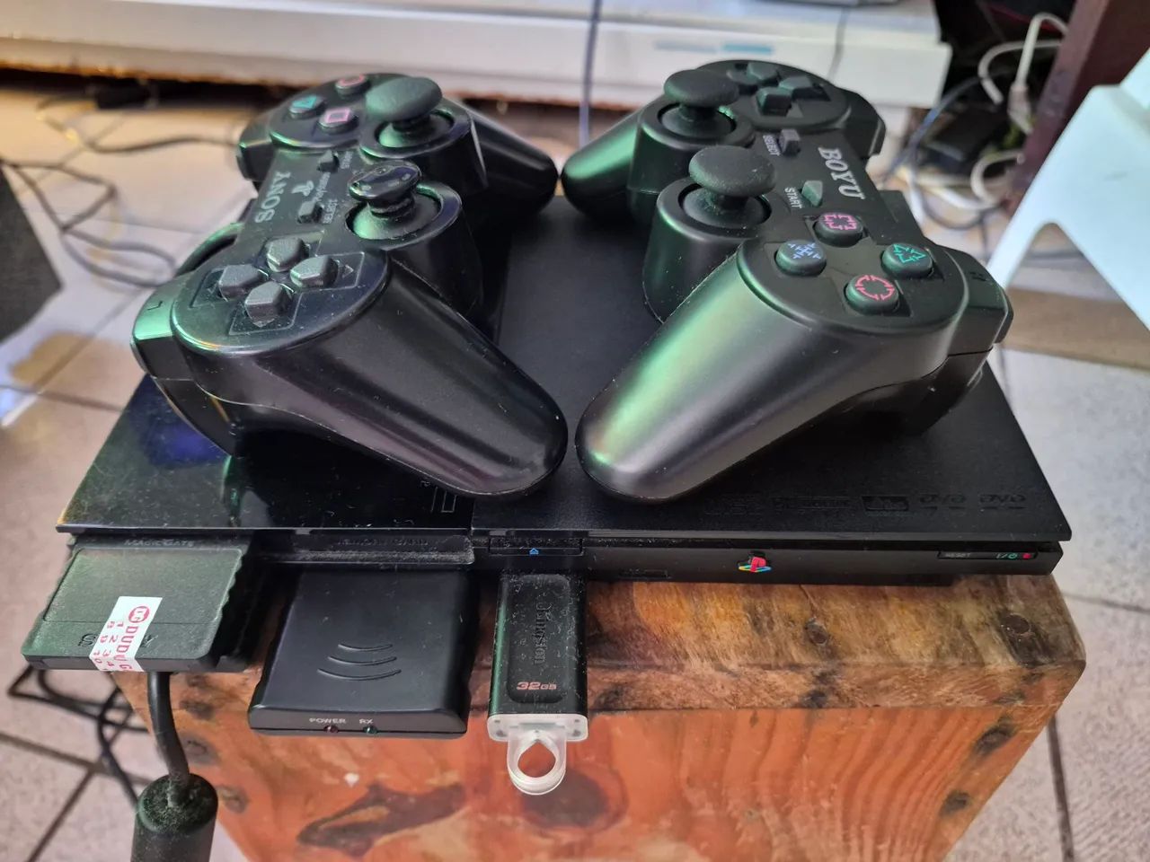 Playstation 2 Slim com Leitor - Foto 2