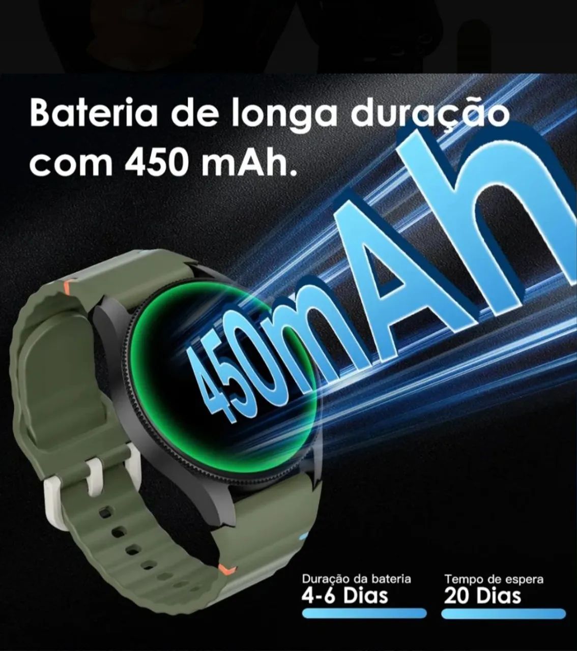 Smartwatch de primeira linha aurafit - Foto 5