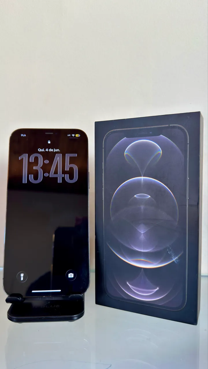 iPhone 12 Pro Max 128gb todo original - Celulares e Smartphones