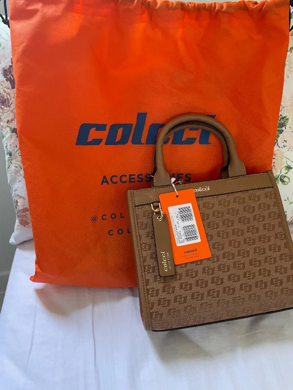 Bolsa Colcci Feminina Monograma