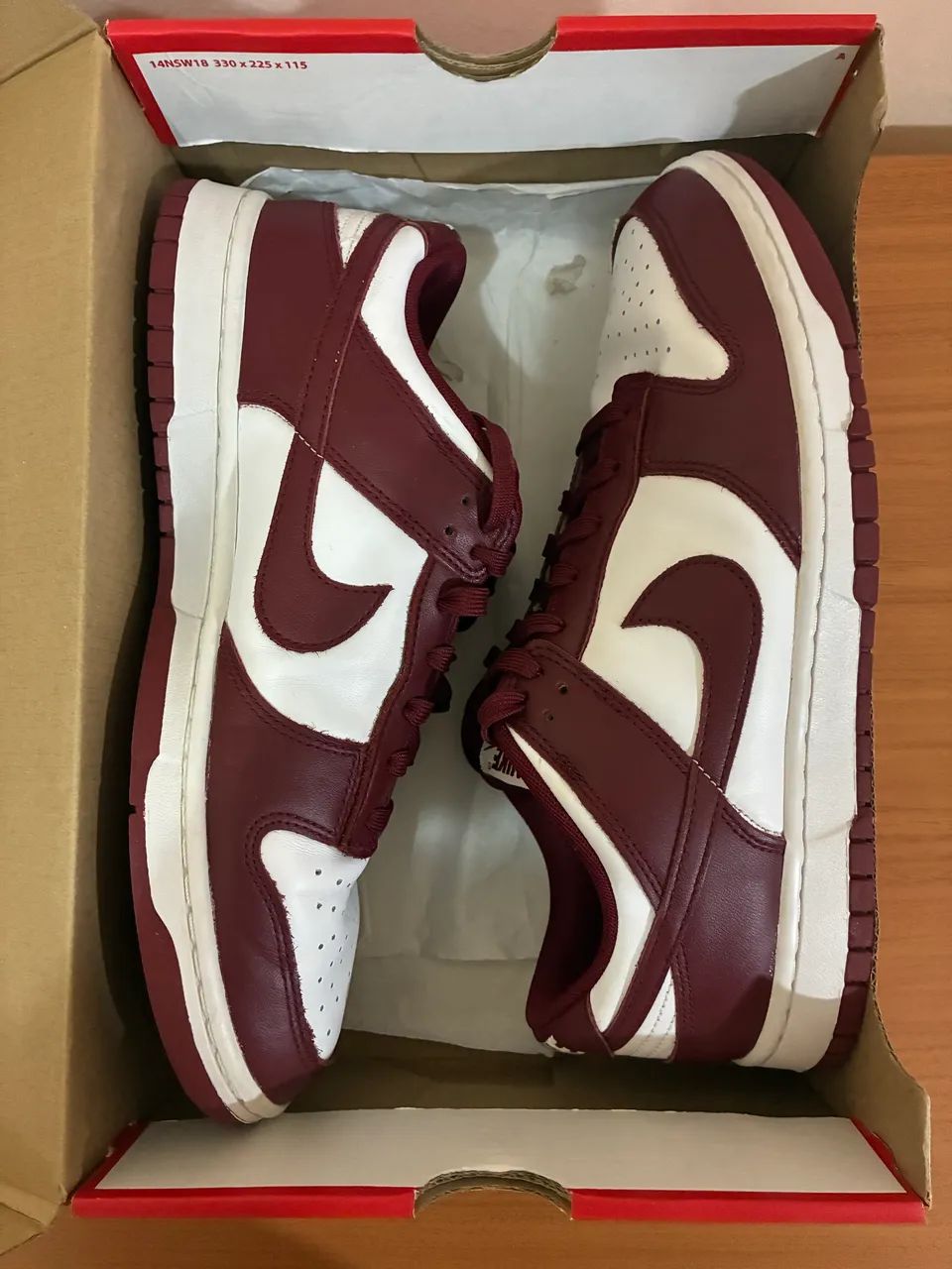 Tênis Nike Dunk Low Team Red 43 Original  - Foto 2