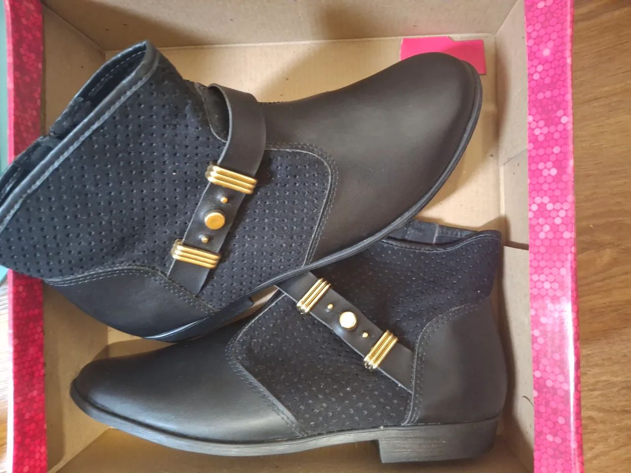 Bota Moleca preta 37