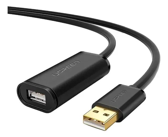 Cabo Extensão Ativo Ugreen Usb 2.0 Macho P Fêmea 5 Metro