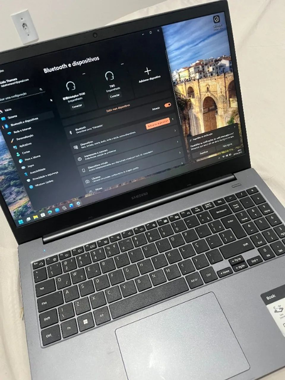 XG5K_#22残3KSONG-R25-11-06日-本体のみ Notebook Samsung Book 550XDA - Intel Celeron 6305 - Notebooks