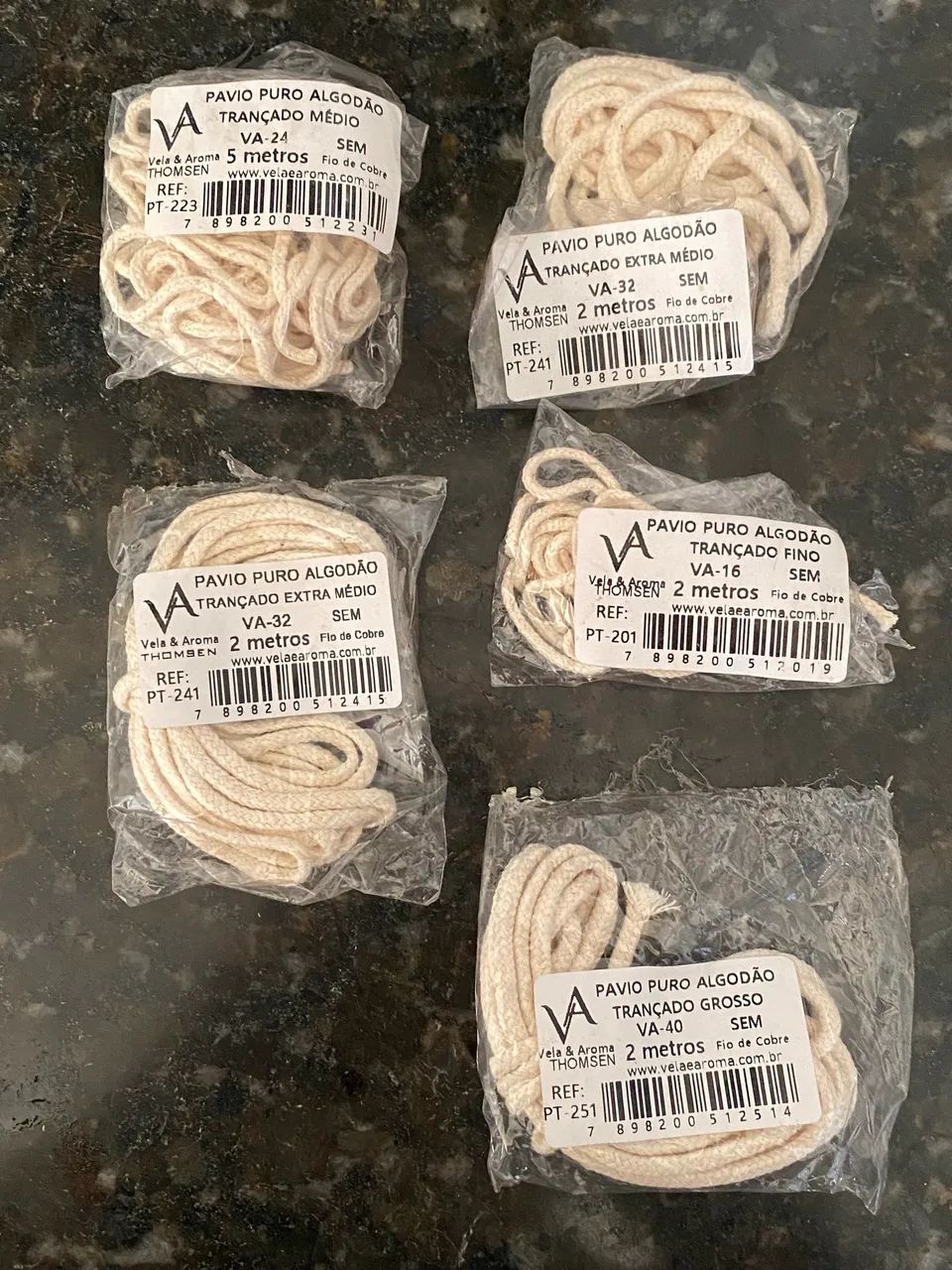 kit para velas aromáticas - Foto 4