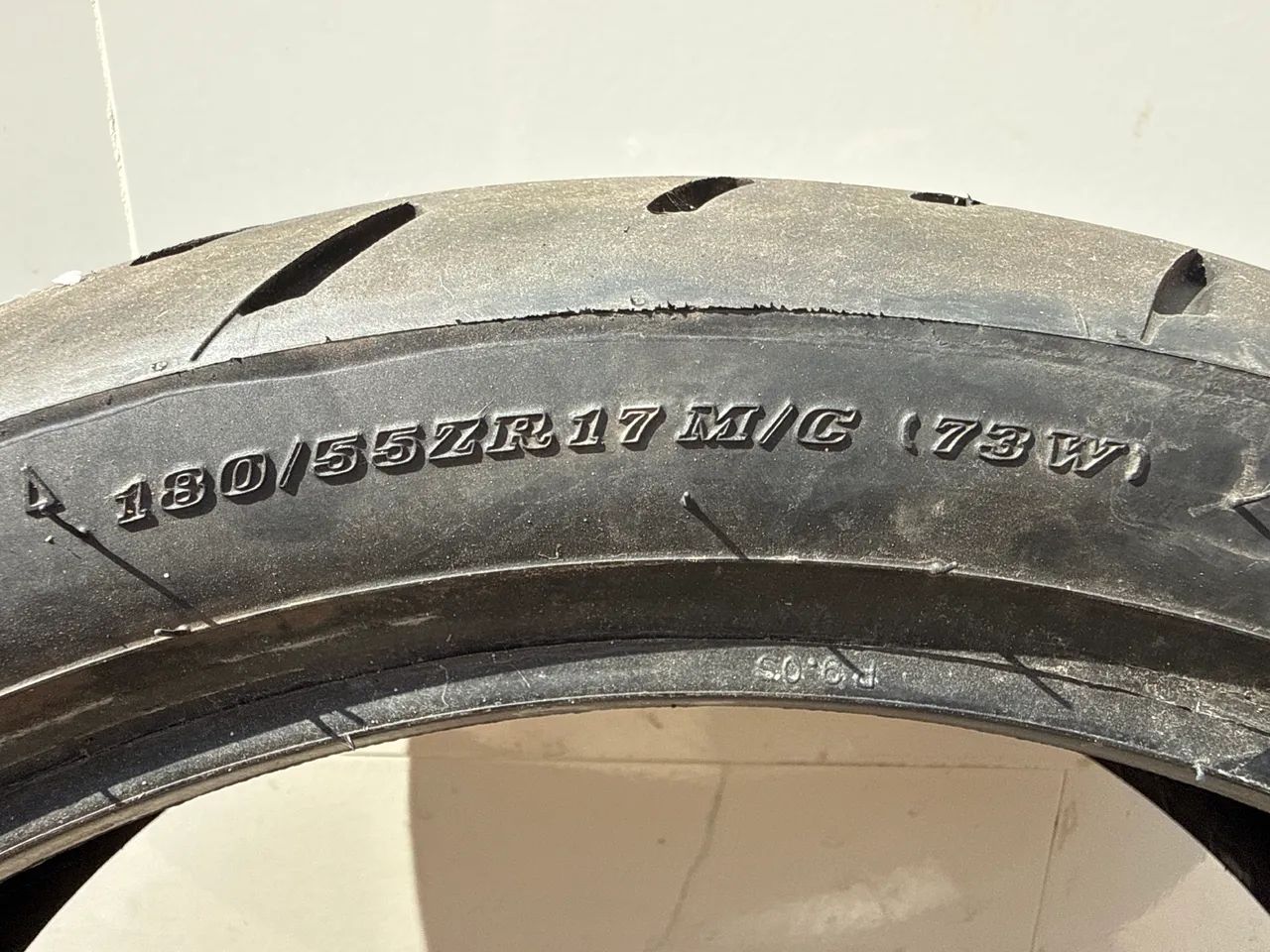 Pneus para moto esportiva 180 e 120/17 - Foto 3