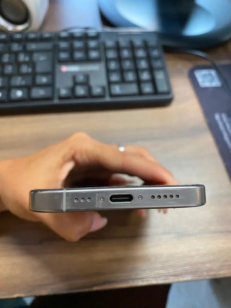 iphone semi novo 16 pro 256 tb - Foto 5