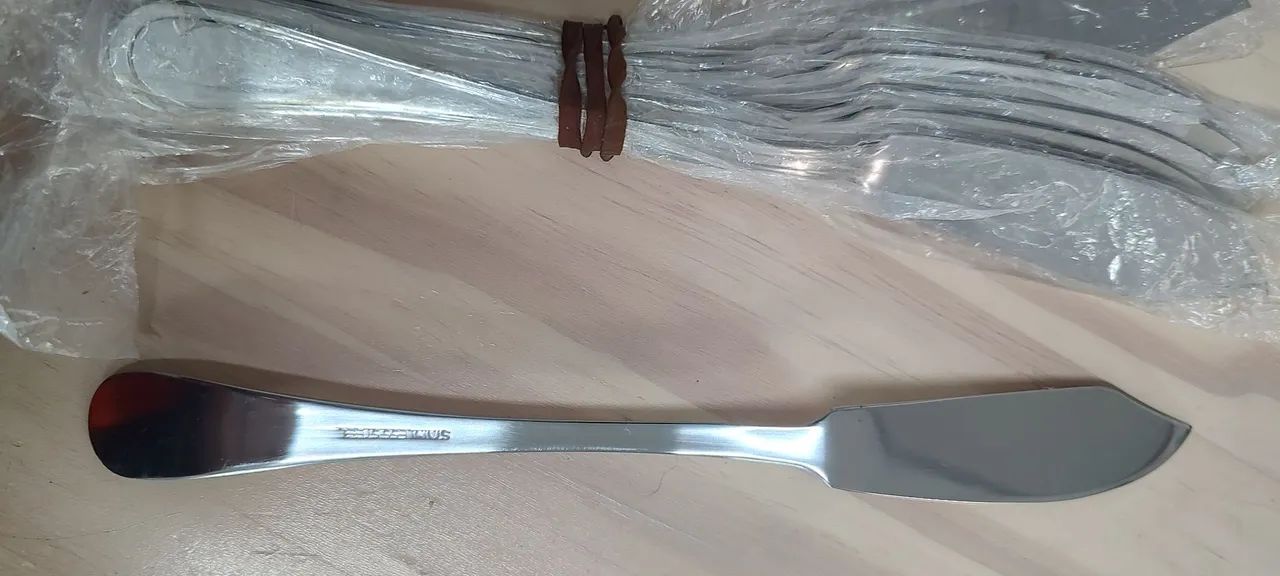 Facas para peixe em aço inox novas  - Foto 4