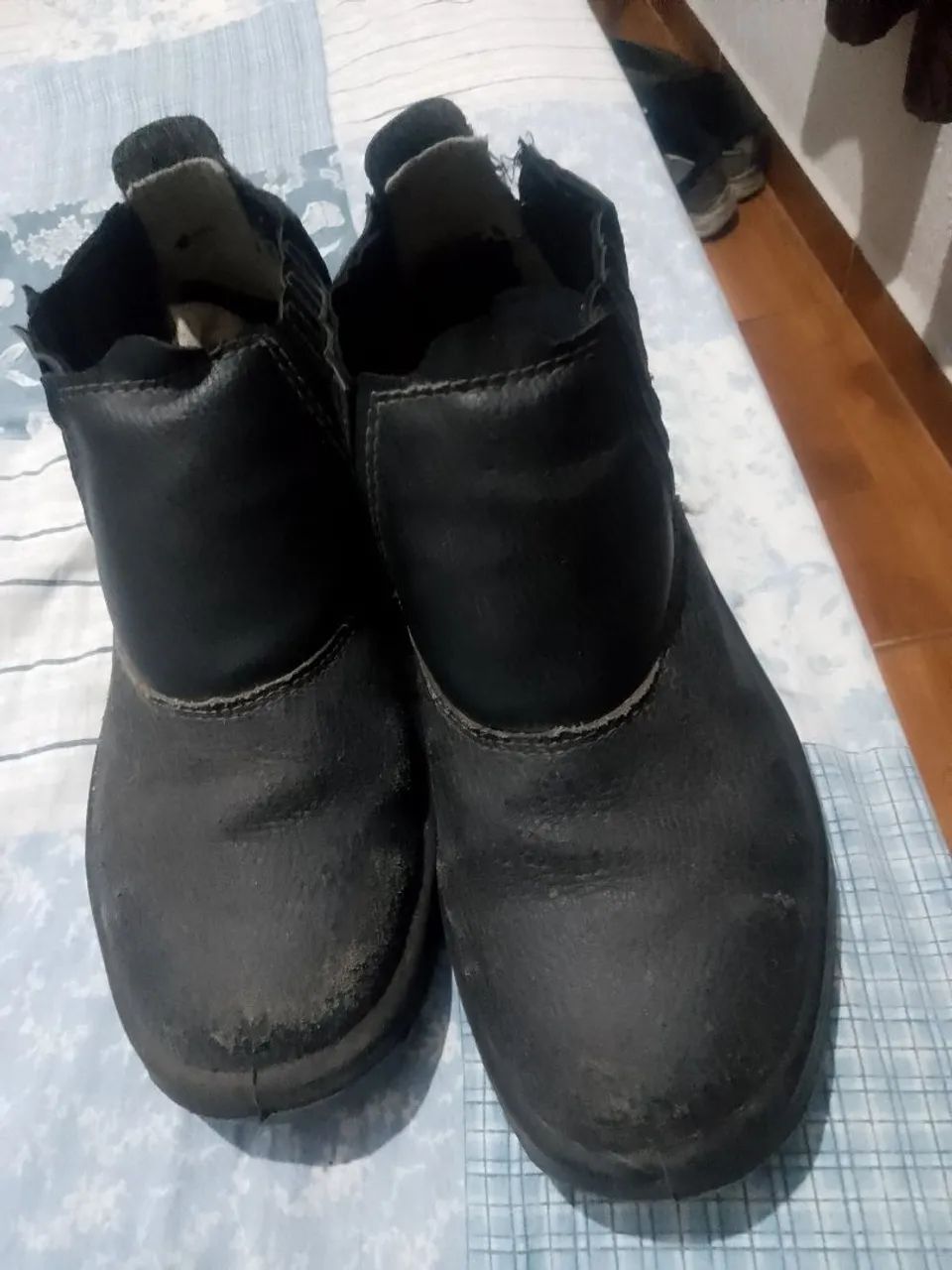 Botina de trabalho bico de ferro  - Foto 2