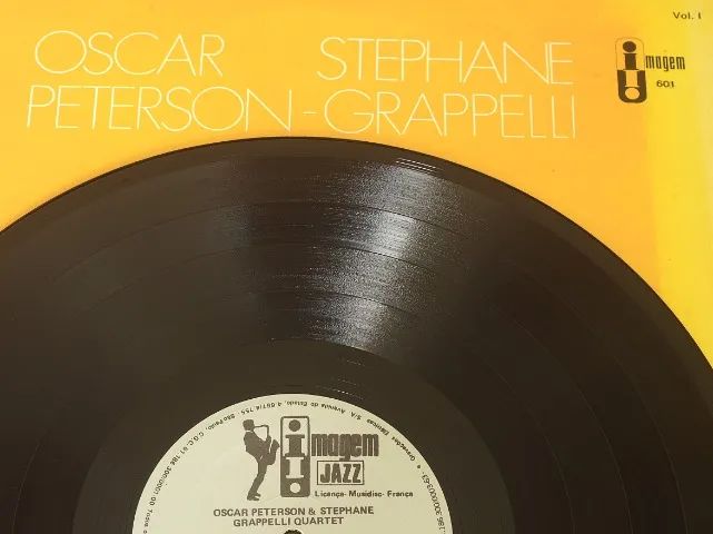 LP Oscar Peterson e Stephane Grappelli em Estado de Novo - Foto 4