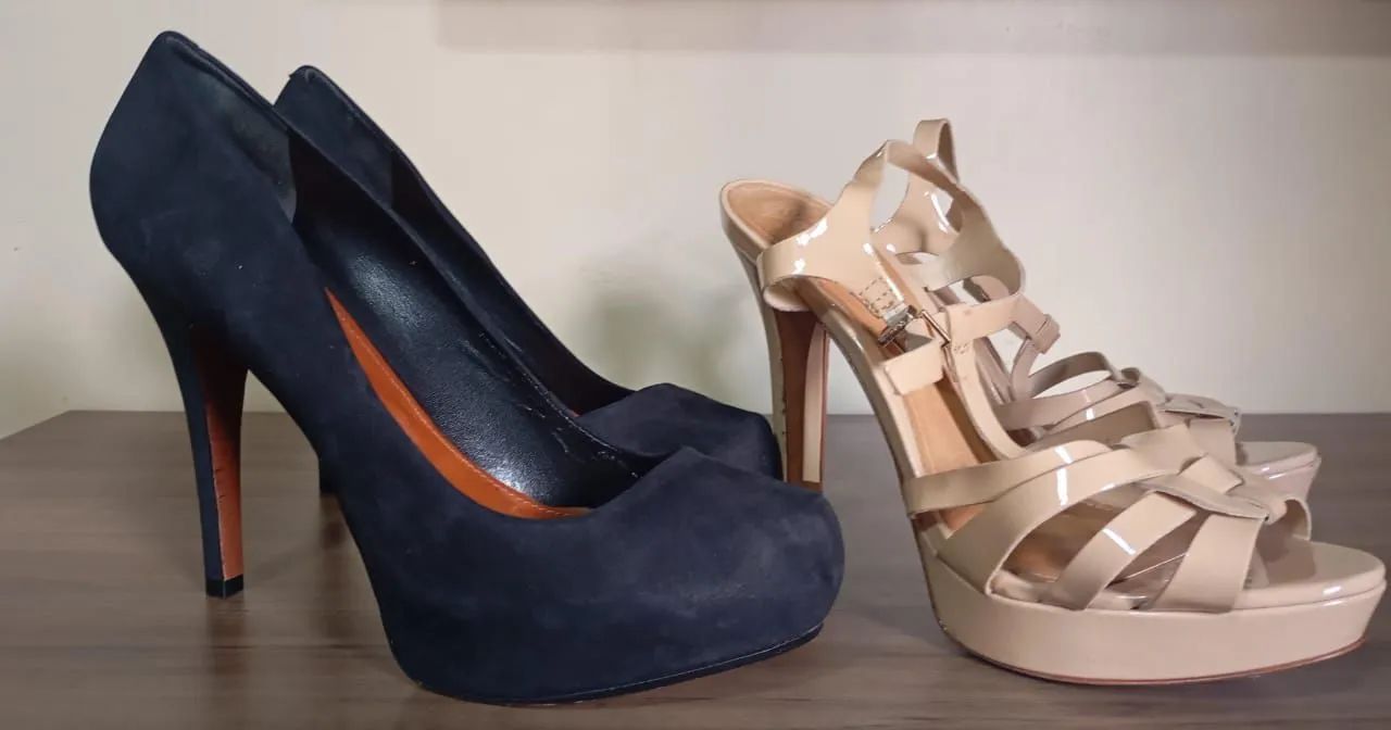 Schutz Pepetoe camurça  - Foto 2