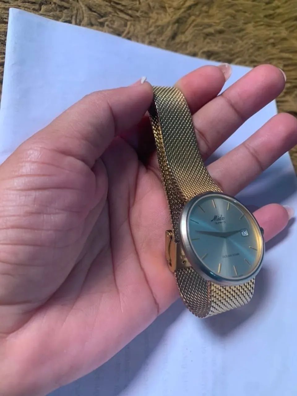 Vendo barato Relógio Quartz Mido Original  - Foto 5