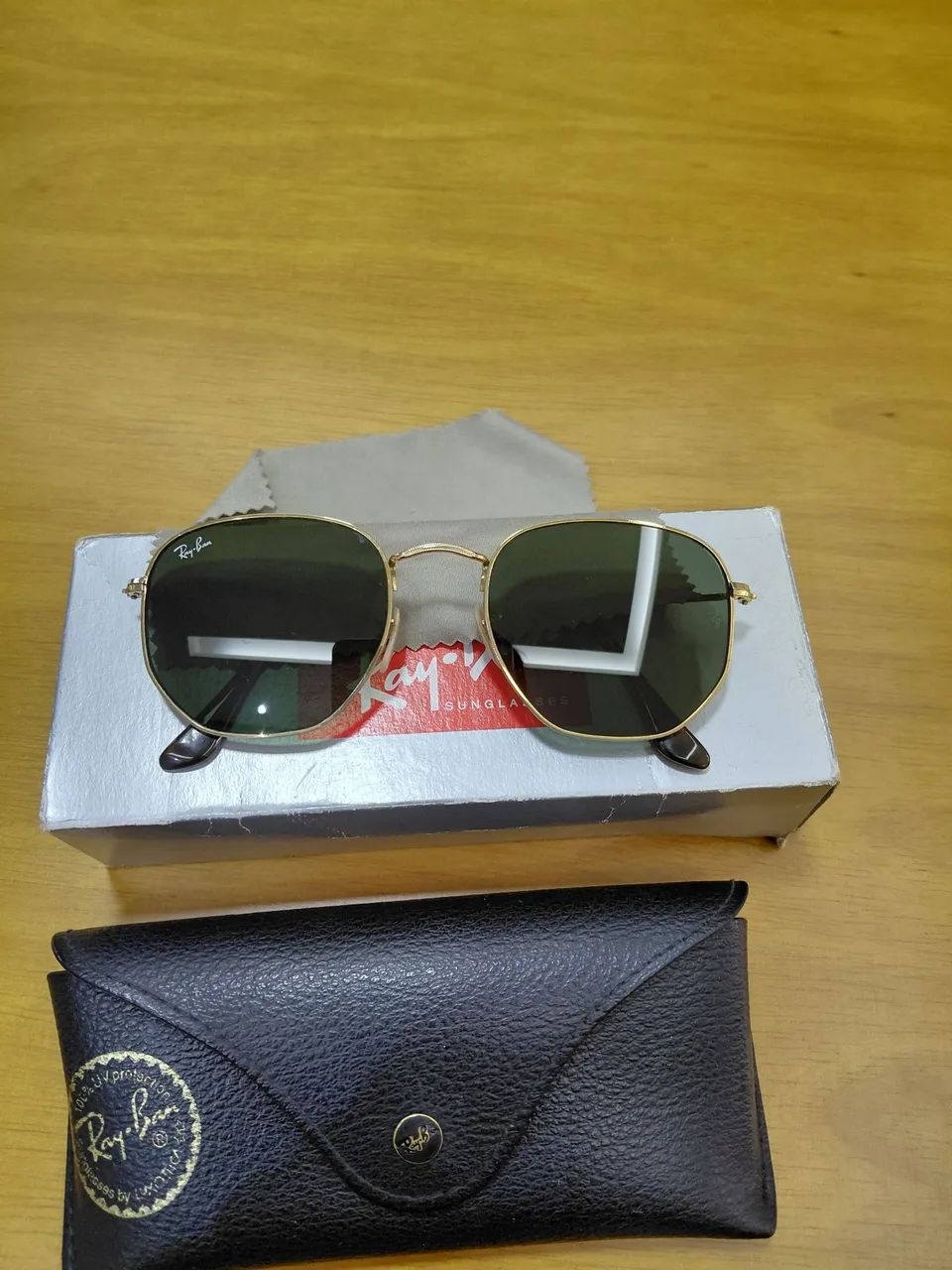 Óculos de Sol Hexagonal Ray-Ban RB3548N