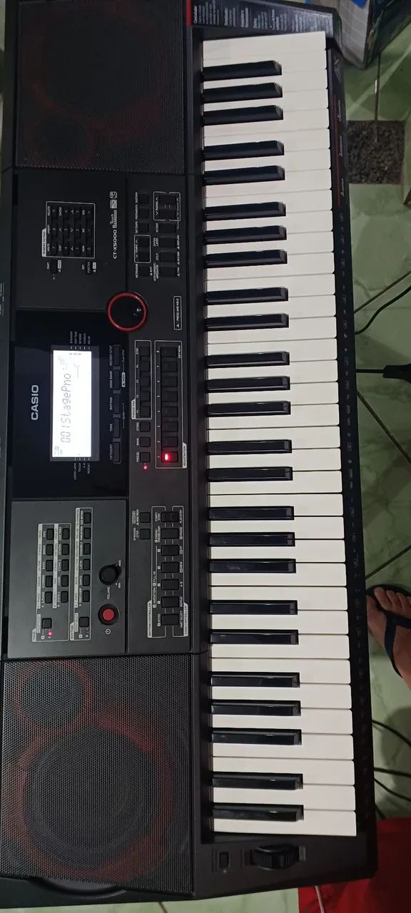 Teclado Casio CT-X5000 + Acessórios Completos