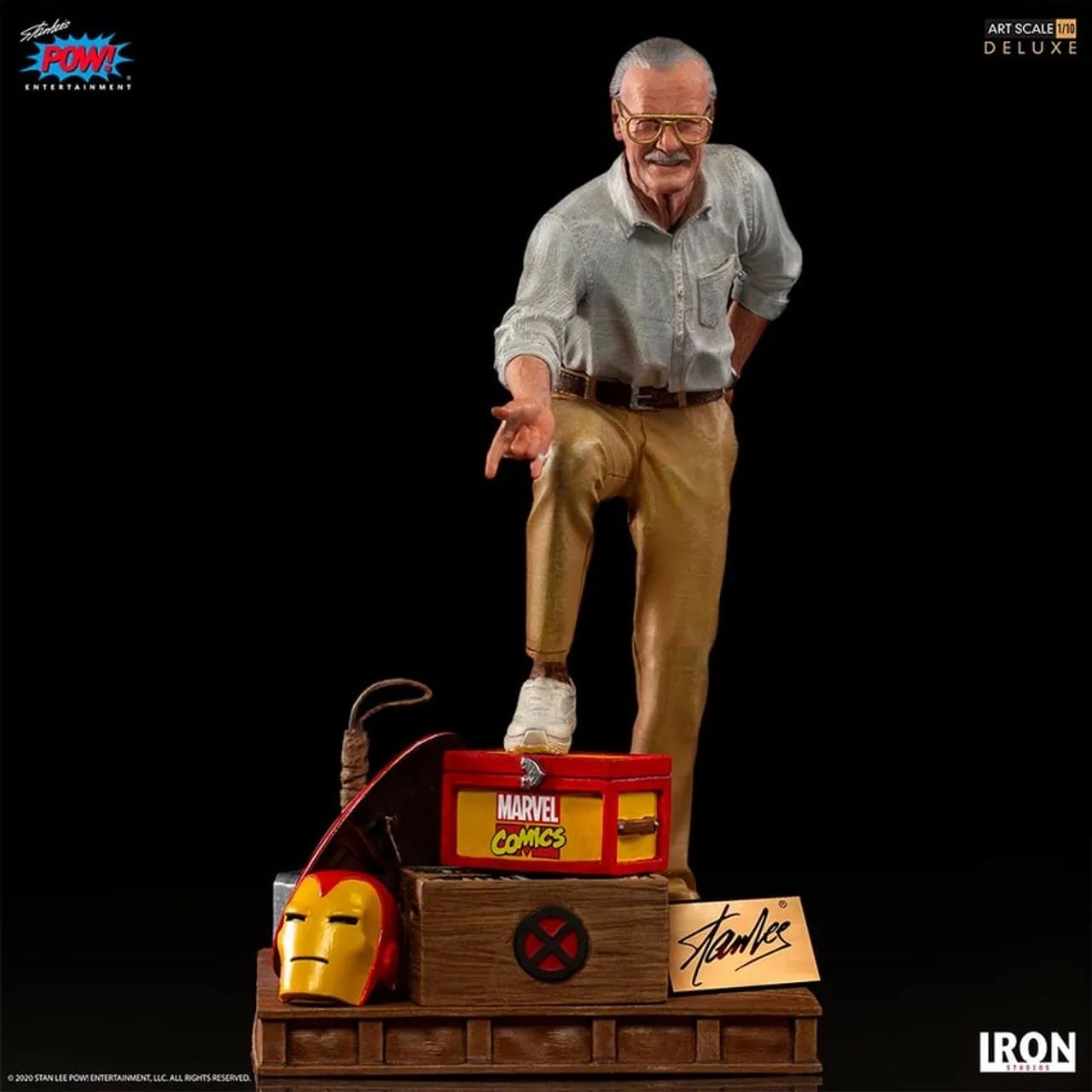 Stan Lee Deluxe Art Scale 1/10 - Iron Studios - Foto 2
