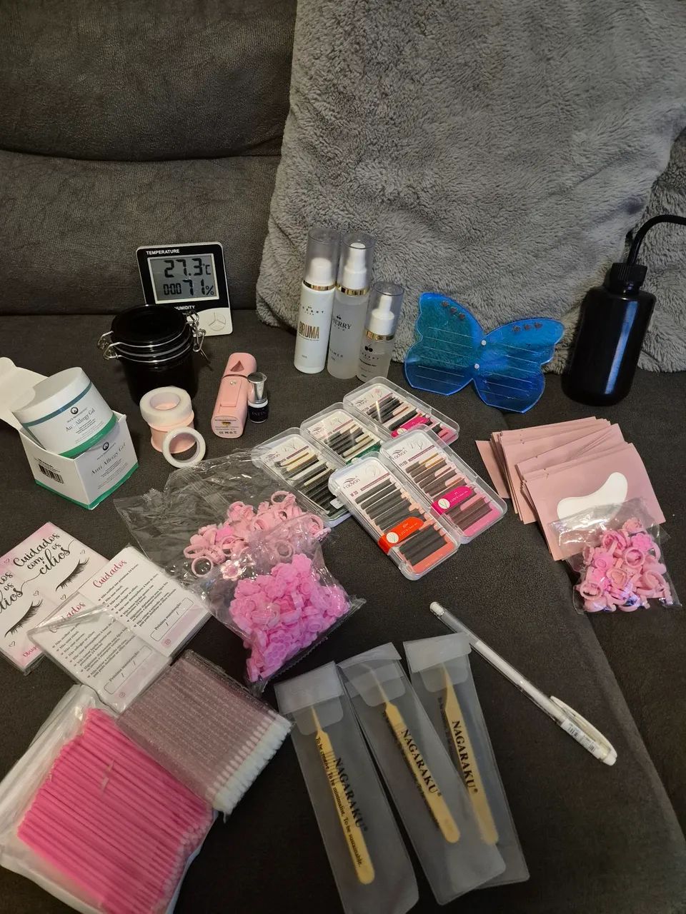 KIT COMPLETO EXTENSÃO DE CILIOS - Foto 3
