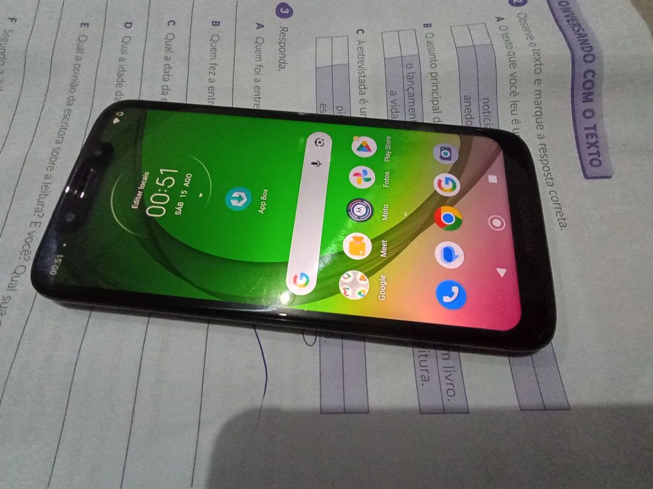 celular Motorola moto G7 play - Foto 3