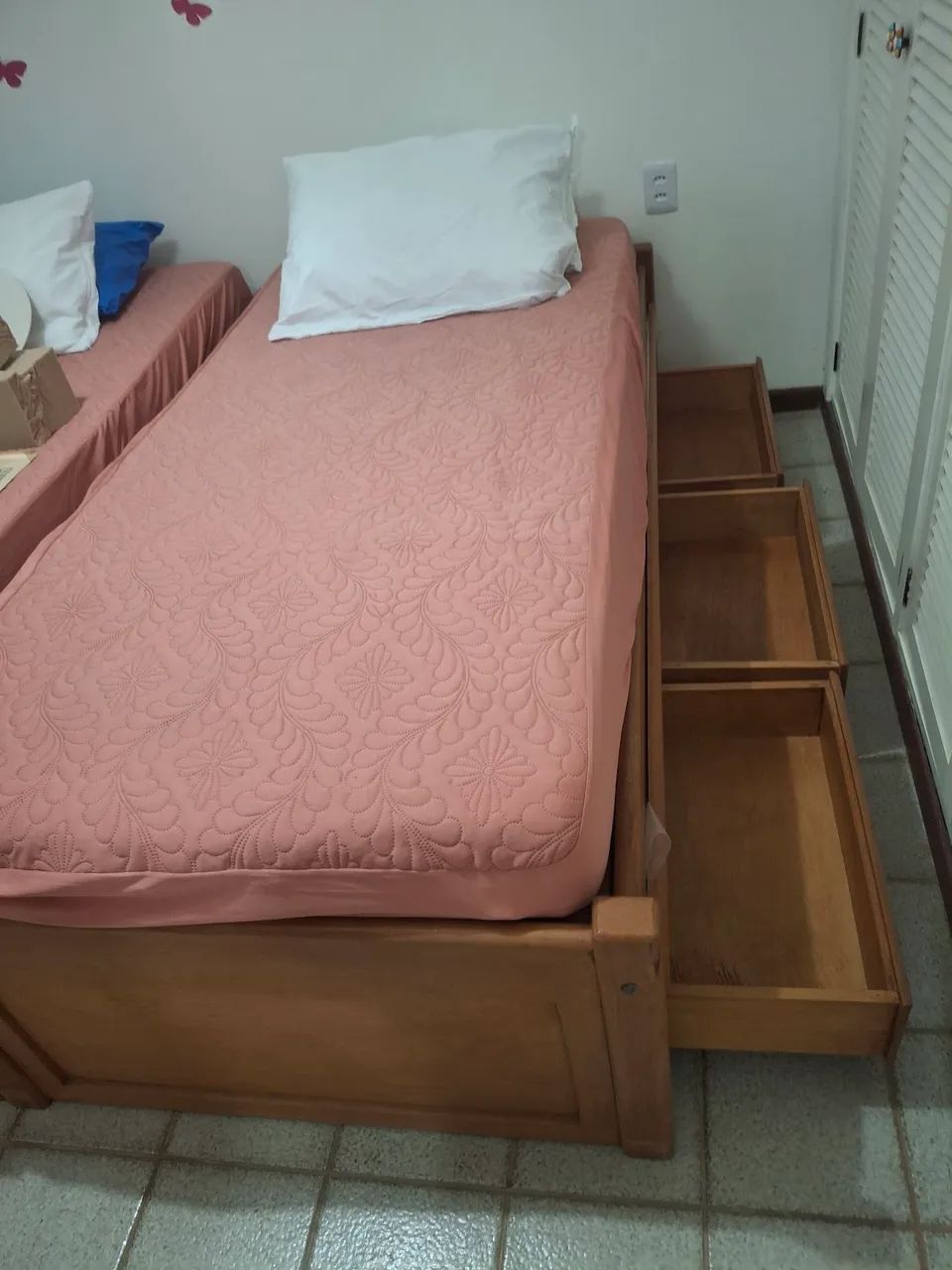 Cama gaveta com 1 colchão  - Foto 3