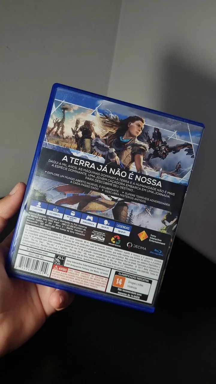 Horizon Zero Dawn Capa azul | Jogos para Ps4 - Foto 2