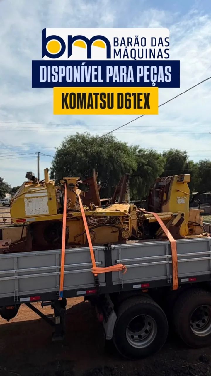 KOMATSU D61EX PARA PEÇAS 1