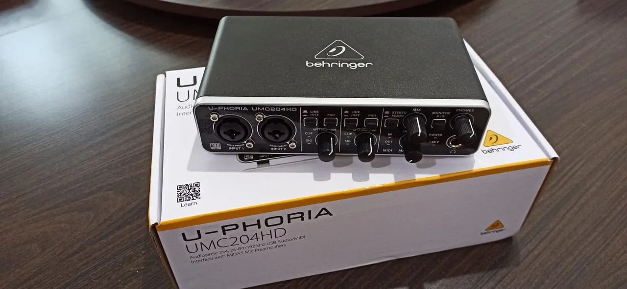 Interface Behringer UMC204HD418477679398113282