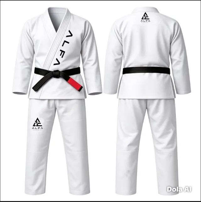 KIMONOS E FAIXAS DE JIU-JITSU