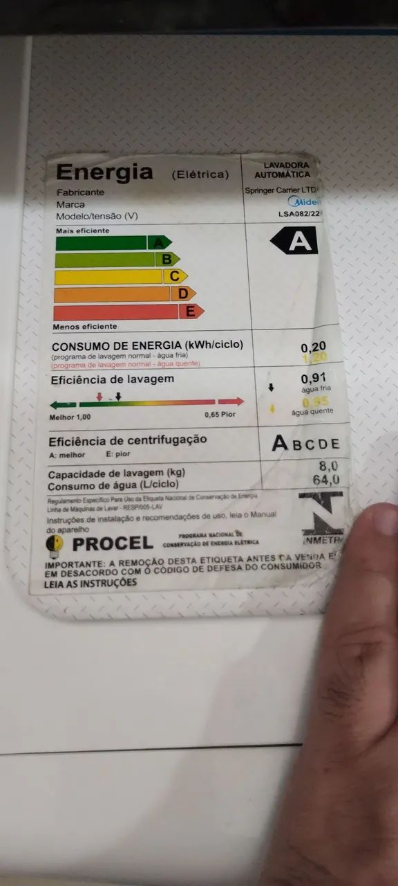 8ya購入ページ Máquina Lava e seca 8kg (Midea) - Máquinas de Lavar e Secadoras
