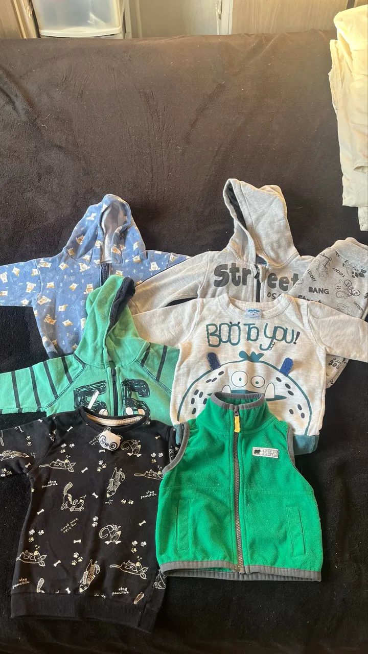 ROUPAS BEBÊ MENINO 3-6 MESES - Foto 3