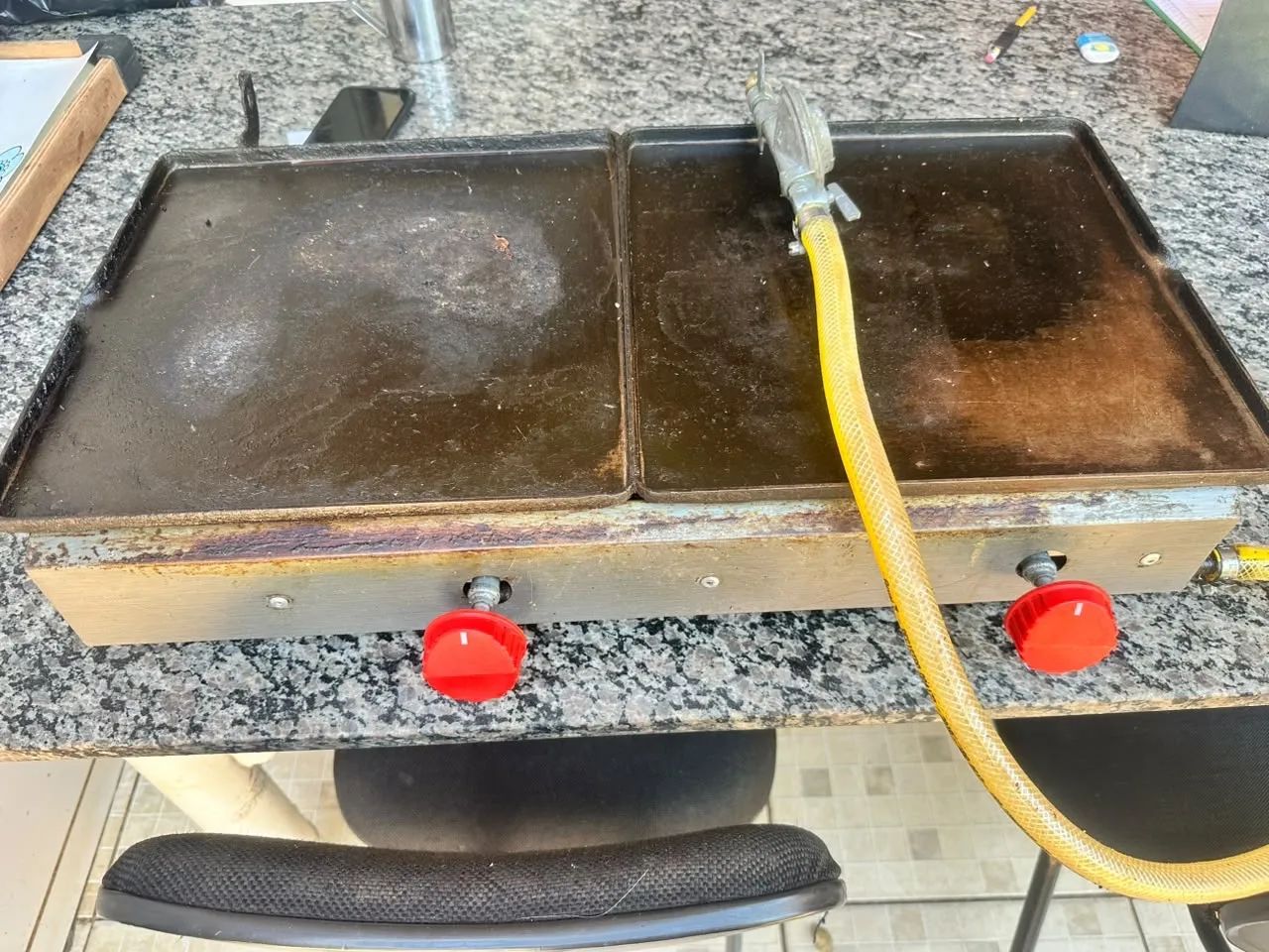 Chapa de hambúrguer 
