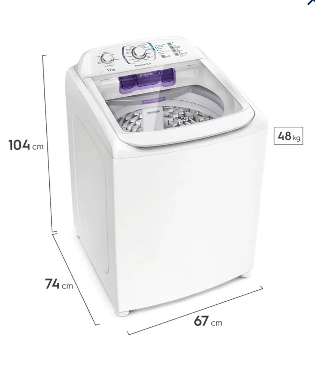 Máquina de lavar 17kg Eletrolux - Foto 4