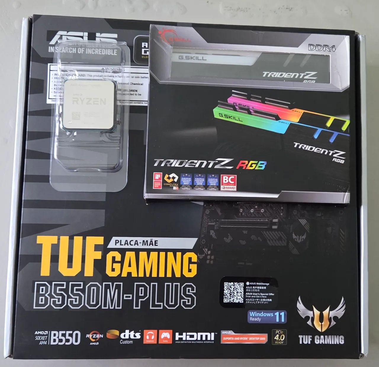 KIT AMD RYZEN 7 5700X