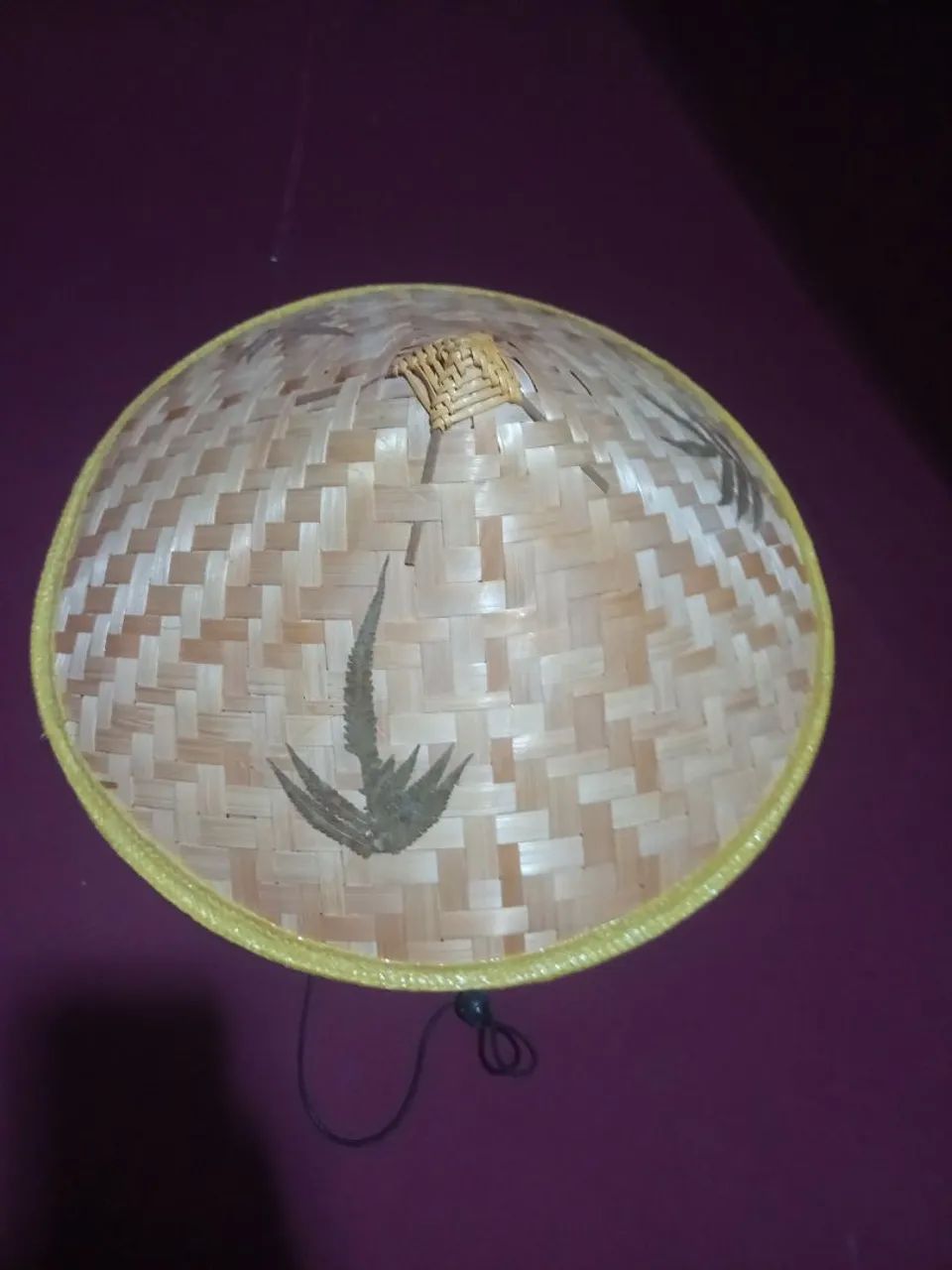 Chapéu de bambu Novo  - Foto 3