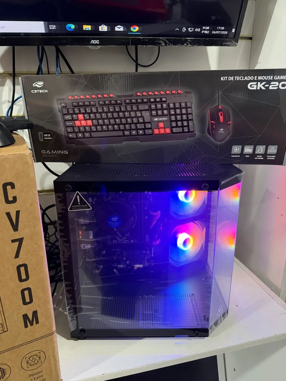 Pc Gamer P/ Empresas e Estudantes Novo c/ Garantia  - Foto 4