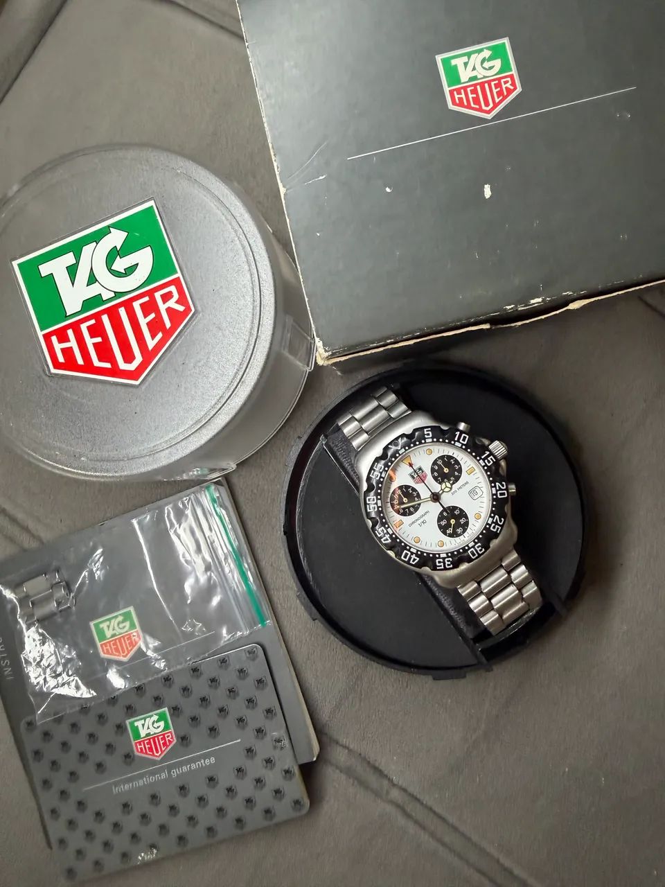 TAG HEUER FORMULA 1 CHRONOGRAPH  CA1212.BA0493 - 1996 - FULLSET - Foto 2
