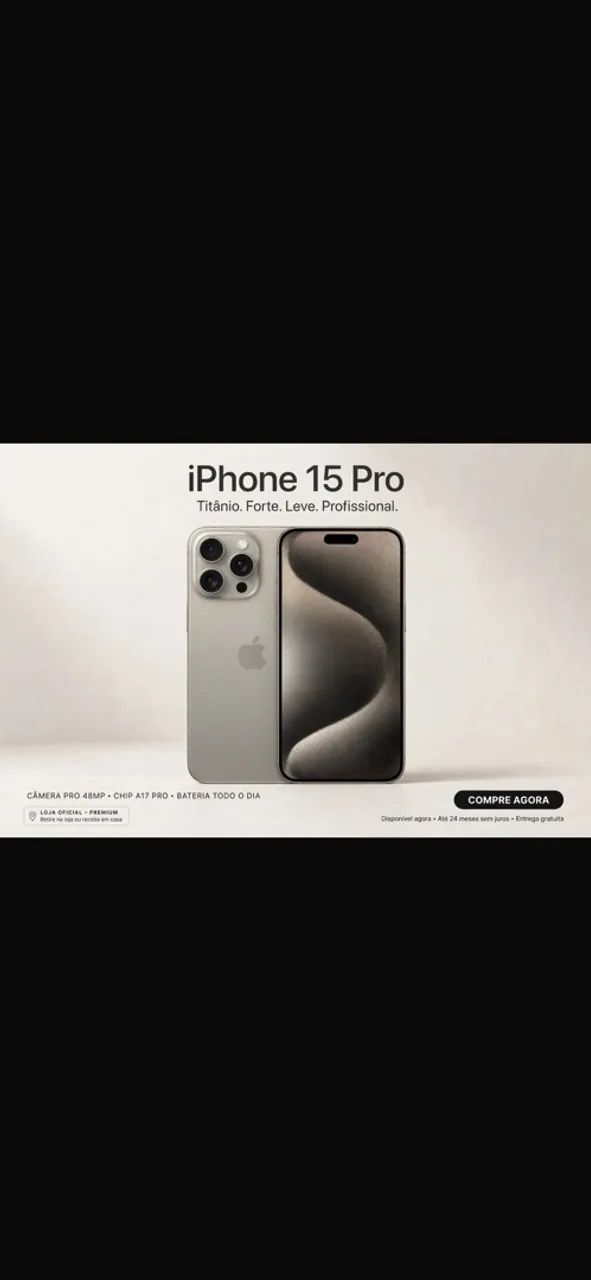 iPhone 15 pro - Celulares e Smartphones - Campinas de Pirajá