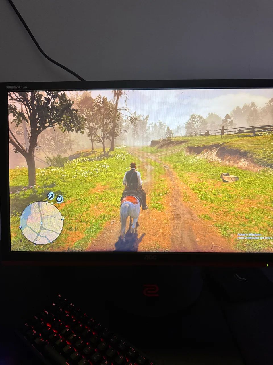 Monitor Gamer AOC 144hz 24? LED - Foto 2
