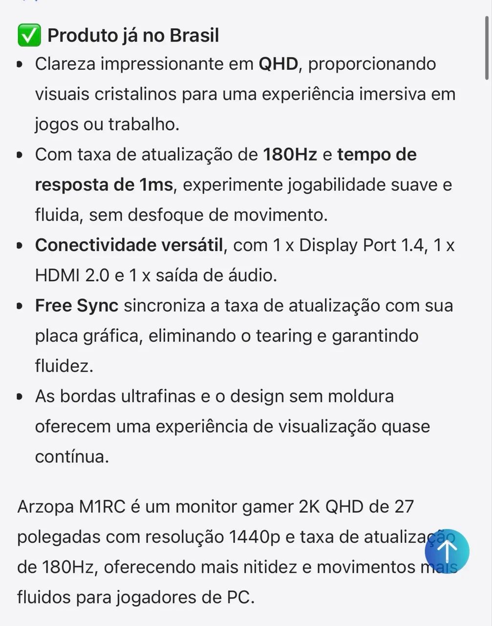 MONITOR 27 POLEGADAS 2k  - Foto 3