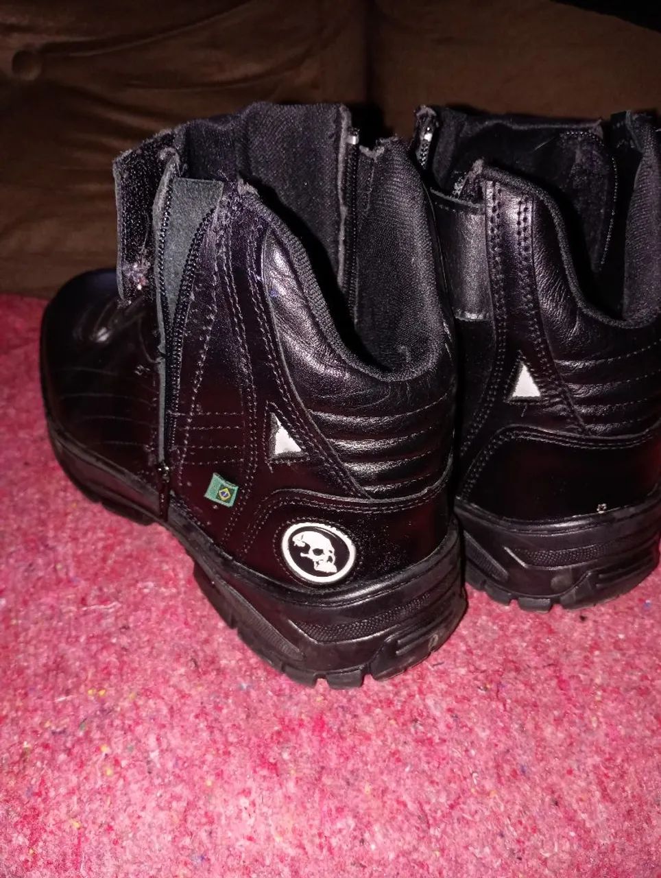 Jaqueta e bota