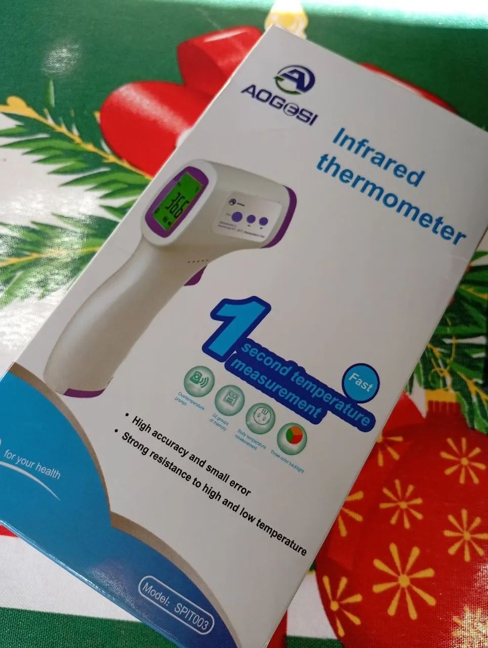 Termômetro infravermelho 